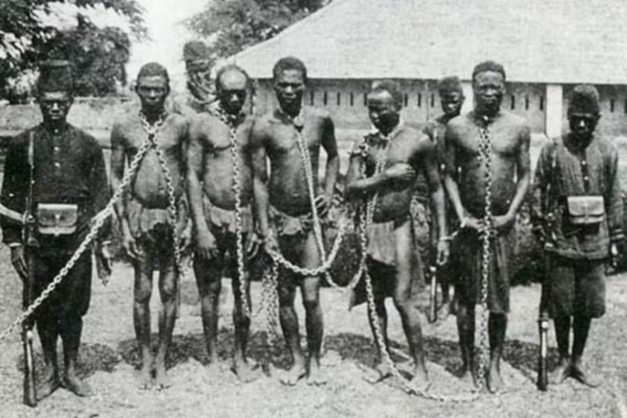 Enkele gevangen tijdens de gruwelijke Congo-jaren.