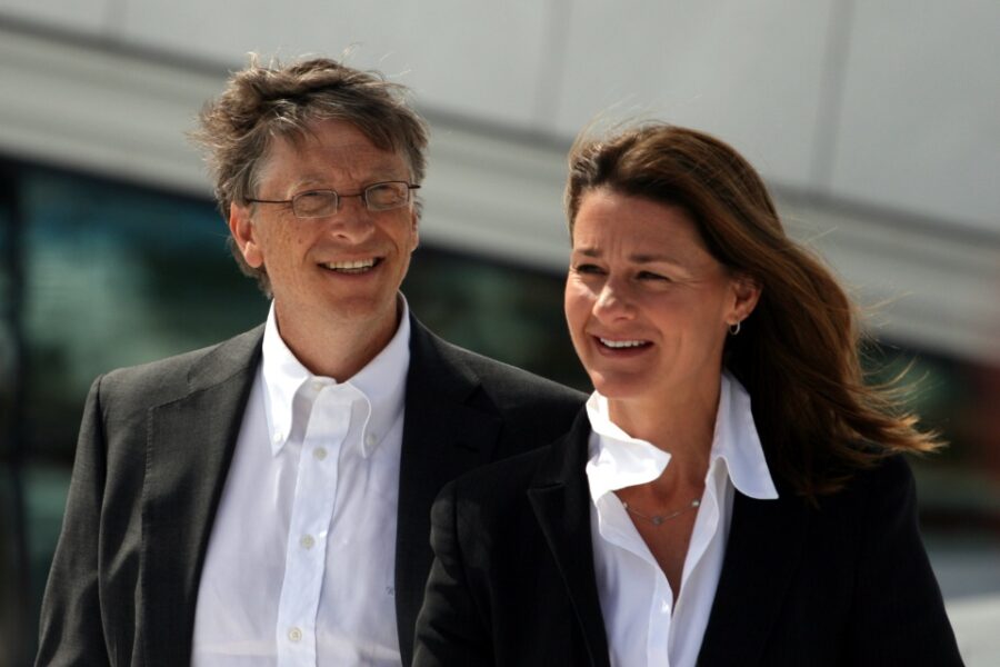 Bill en Melinda Gates.