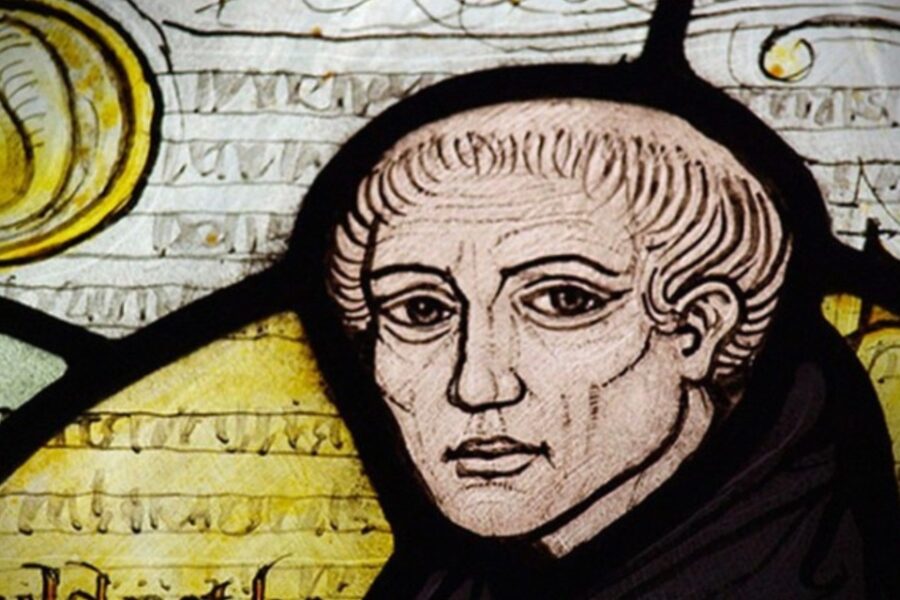 De Engelse filosoof Willem van Ockham schreef in 1341 de theorie die later
‘Ockhams scheermes’ werd genoemd.