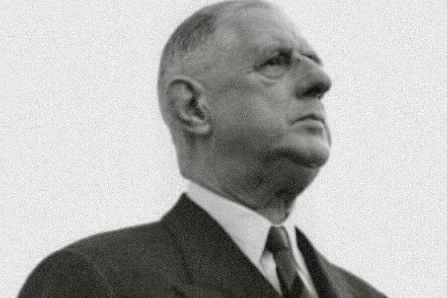 Charles de Gaulle in 1961.