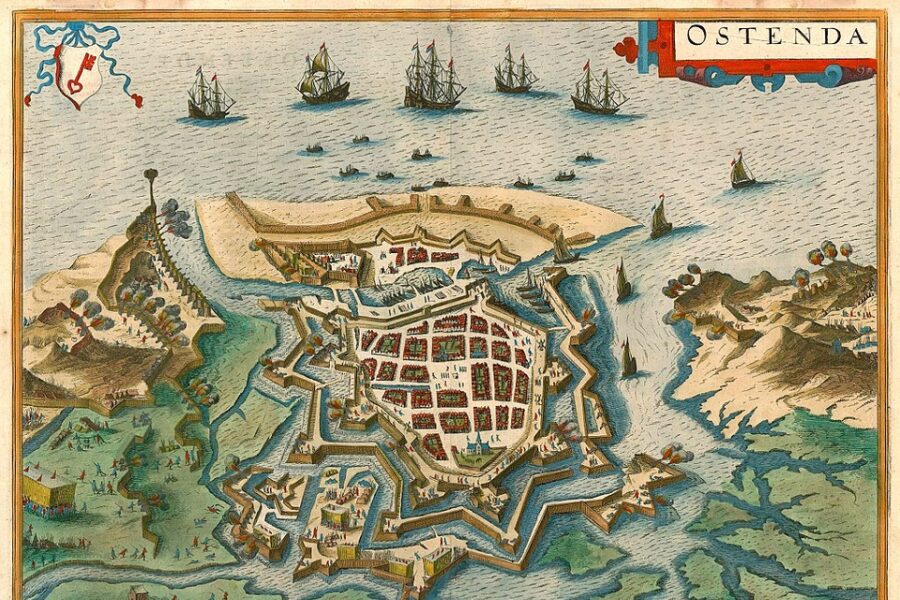 Oostende in 1601