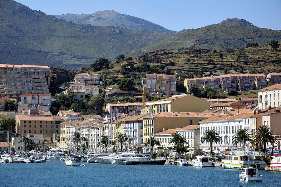 Port-Vendres, één van de vijf gemeenten die het Catalaans als werktaal wilde
hanteren.