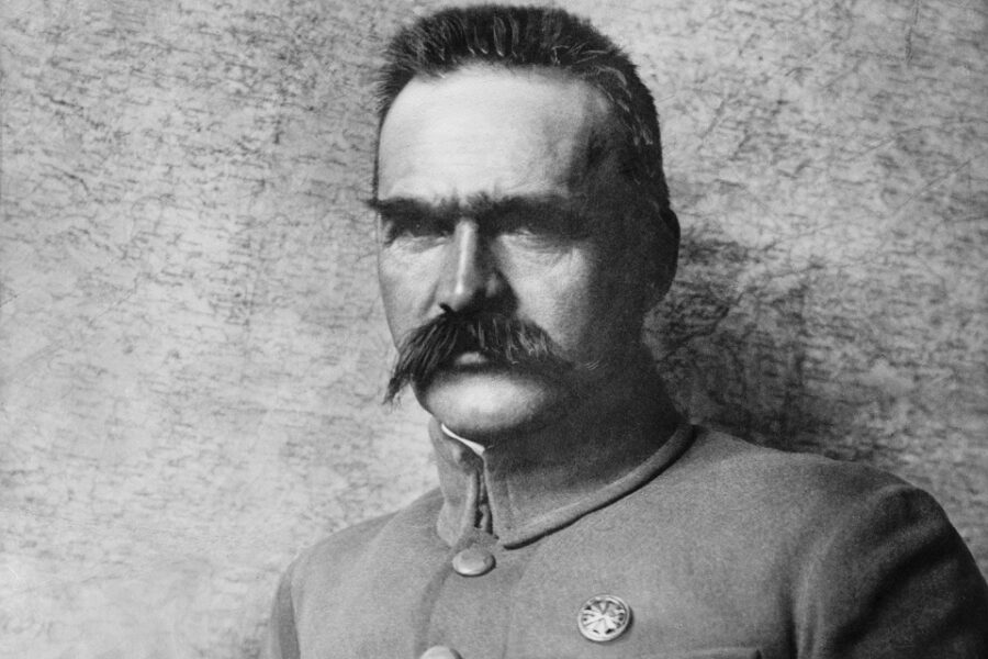 De stichter van de Tweede Poolse Republiek, Józef Piłsudski-