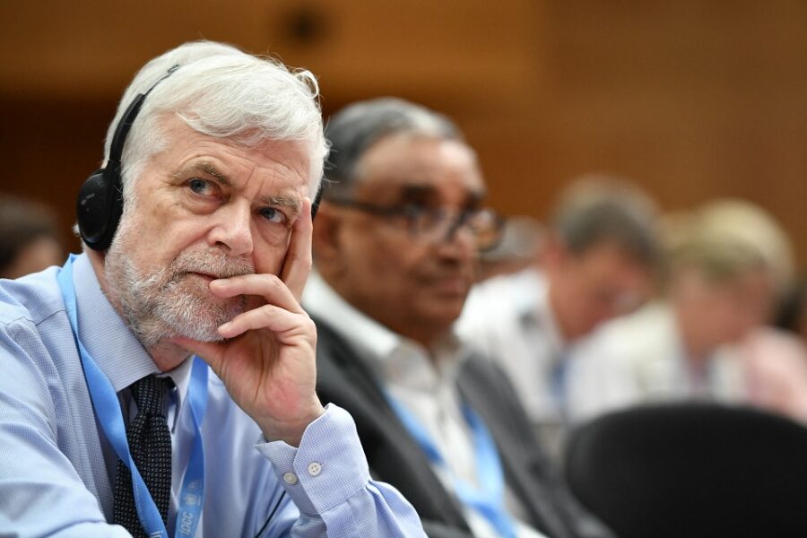 James Skea van het IPCC.