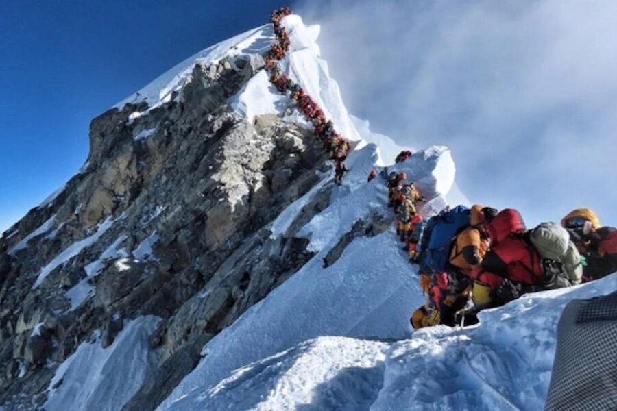 File op Mount Everest