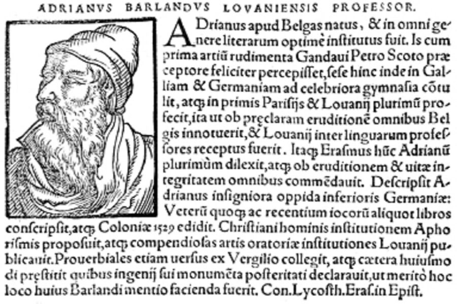 Adriaan van Baarland (1486-1538)