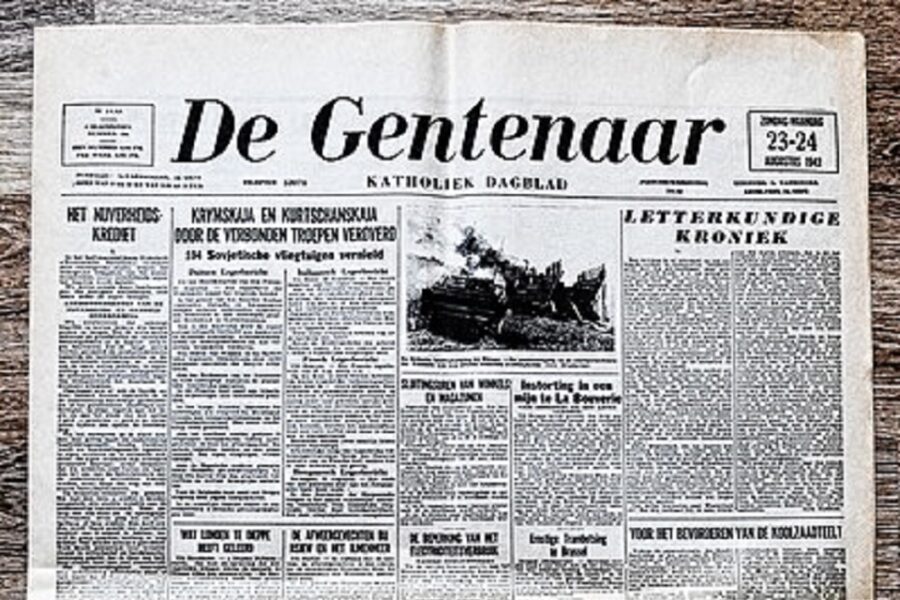 ‘De Gentenaar’, 23 augustus 1942