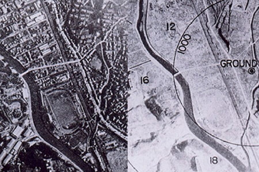 Nagasaki in 1945, voor en na de bom