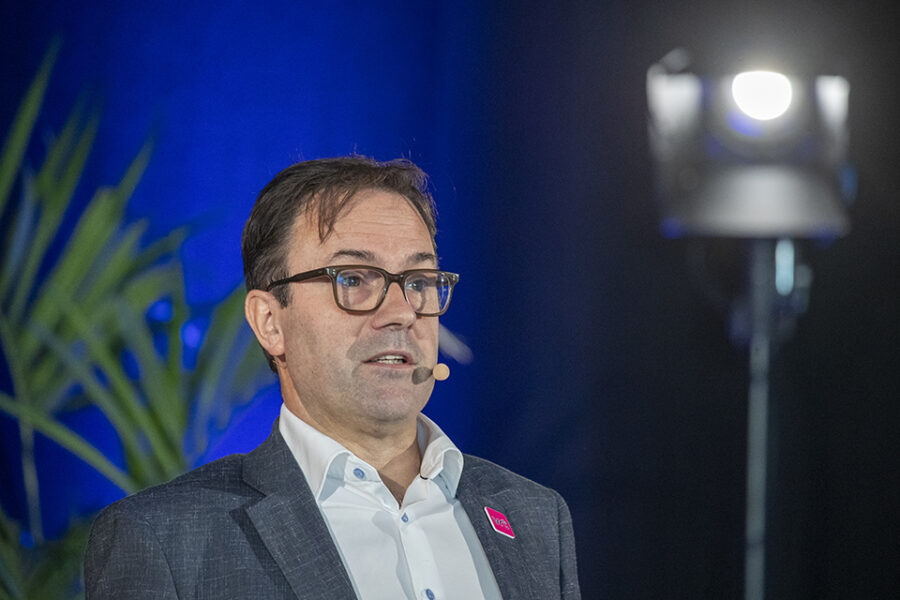 Frederik Delaplace, CEO van de VRT.