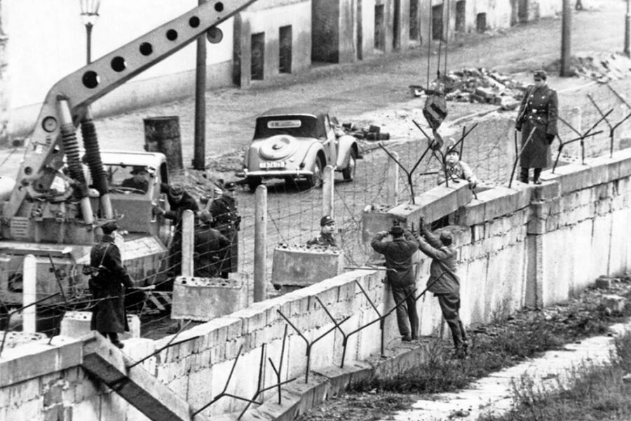 Bouw van de Muur in 1961