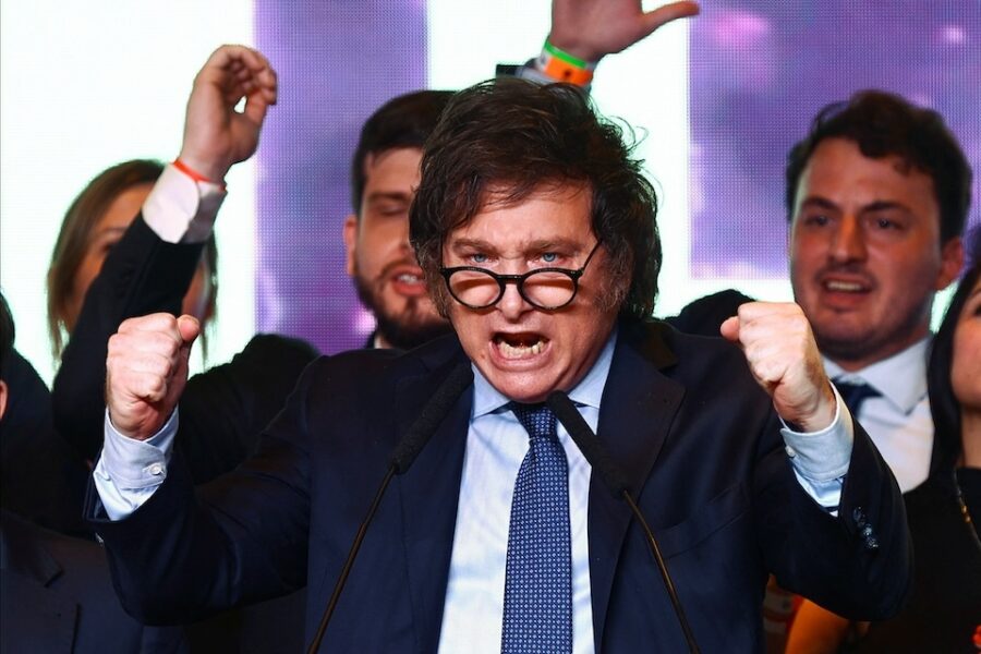 Onverwacht werd libertair presidentskandidaat Javier Milei niet de grote winnaar
in Argentinië.