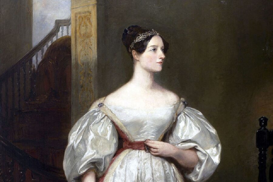 Ada Lovelace (1815-1852) in 1836, door Margaret Carpenter