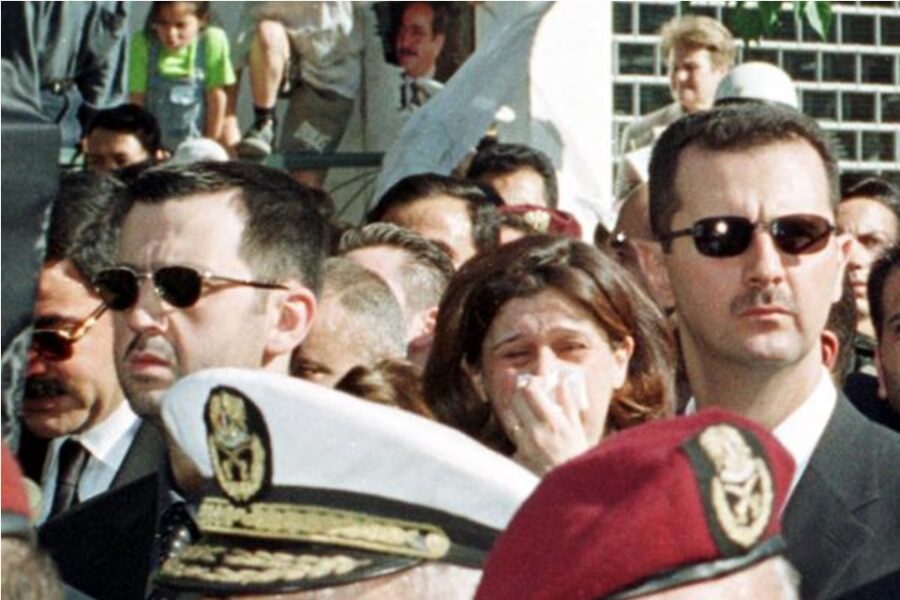 Maher al-Assad (links) en Bashar al-Assad (rechts).