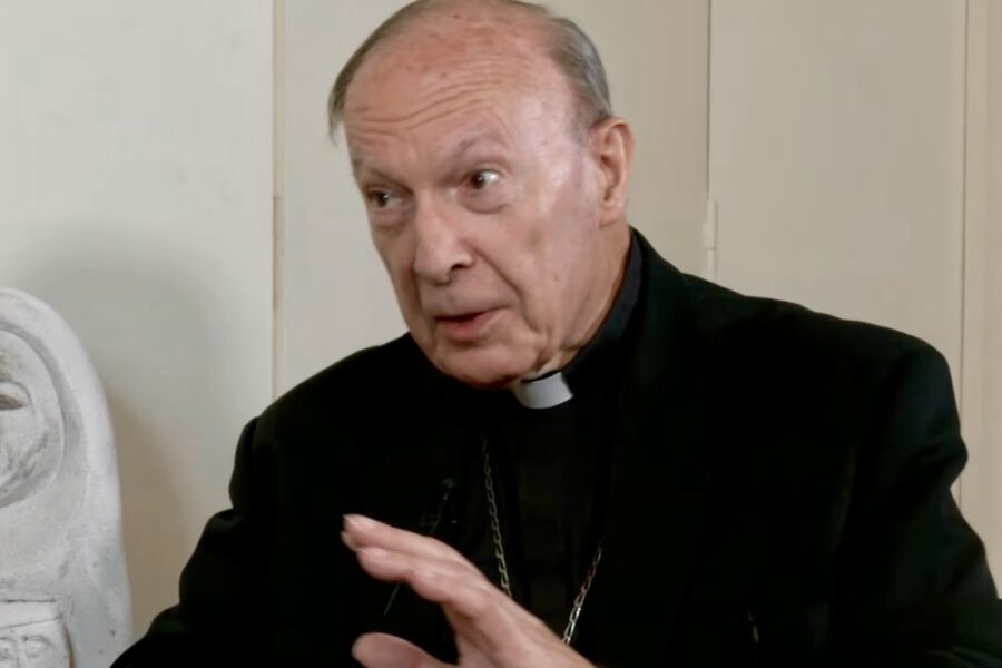 Emeritus Aartsbisschop André Léonard is nu onderpastoor in Zuid-Frankrijk.