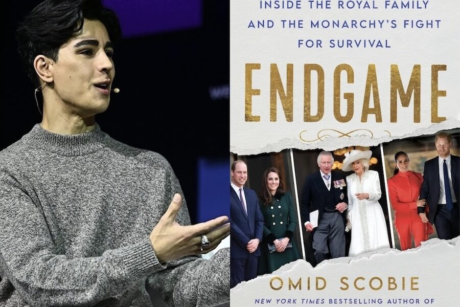 Omid Scobie en zijn boek ‘Endgame’.