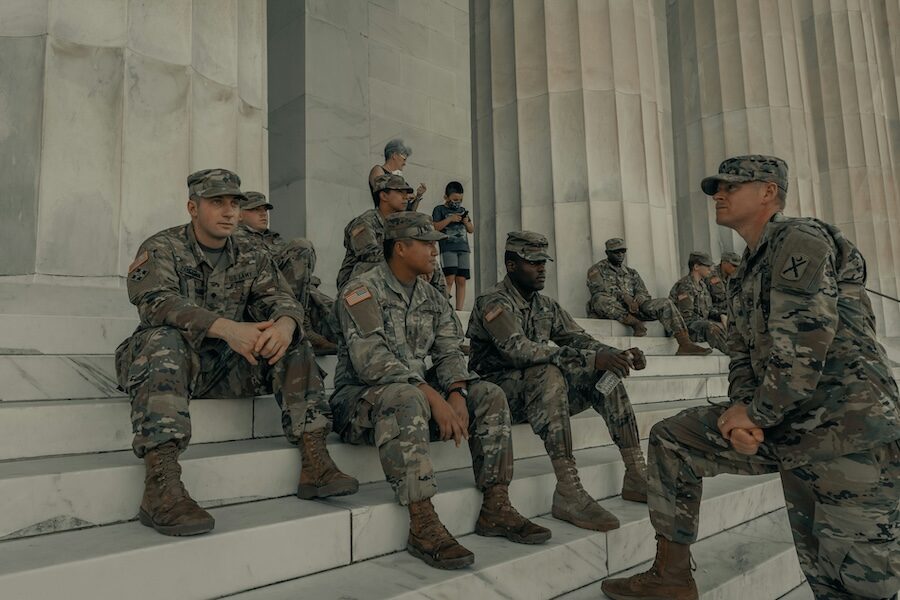 Soldaten in Washington D.C.