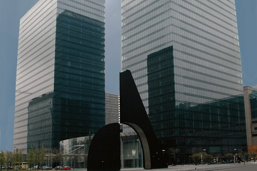 De North-Galaxy torens in Brussel waar de FOD Financiën huist.