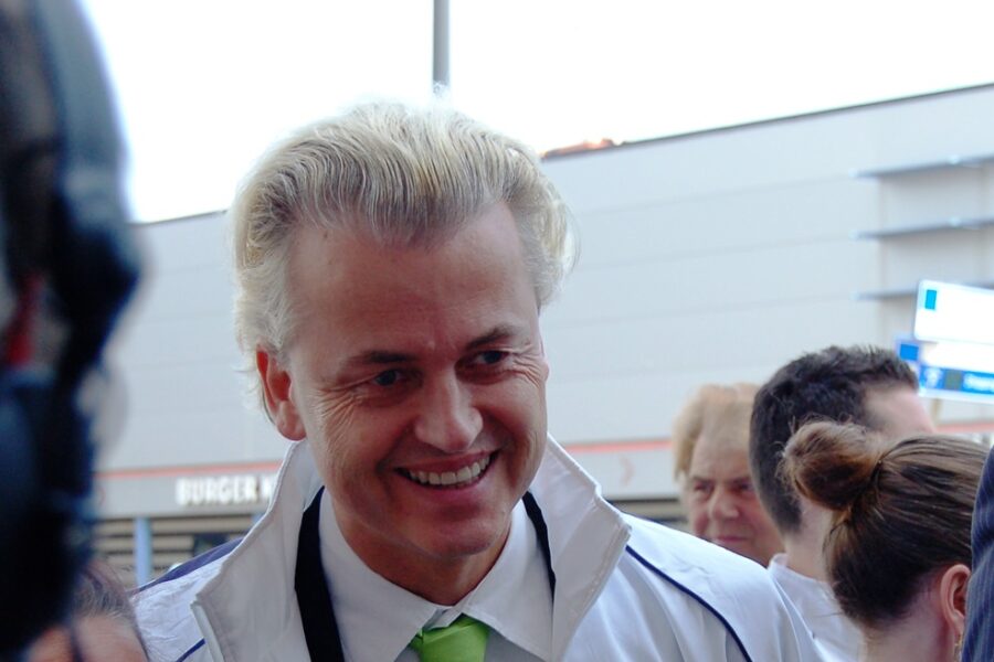PVV-fractieleider Geert Wilders.
