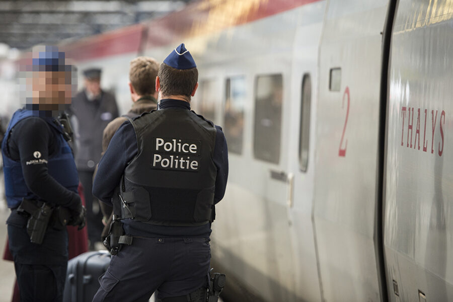 De vakbond verwijst ook naar de alarmerende situatie in het station Brussel
Zuid.