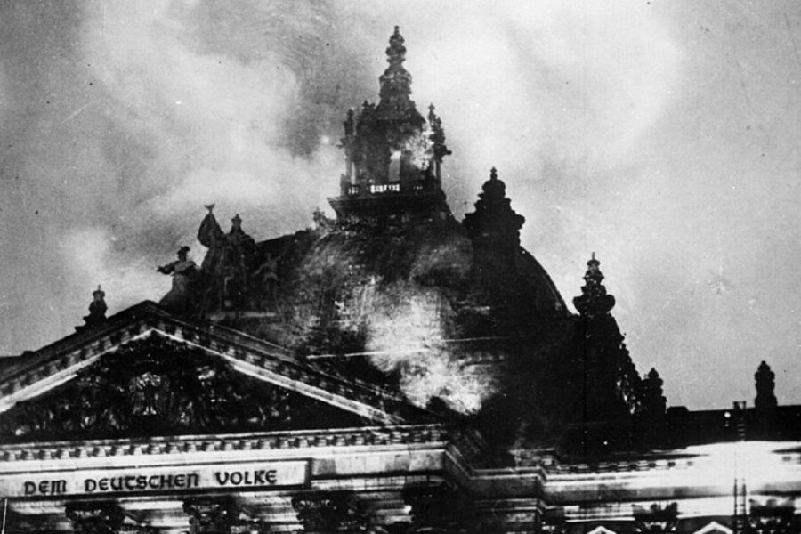 De Rijksdag in brand (1933)