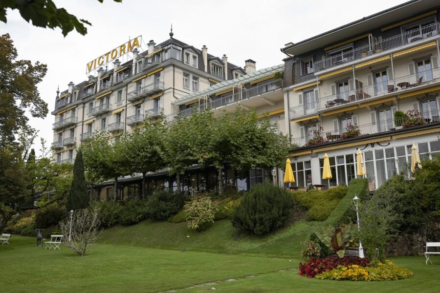 We verblijven in Hotel Victoria Glion, in het Zwitserse Montreux.