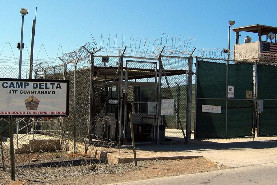 Ingang van Guantanamo Bay