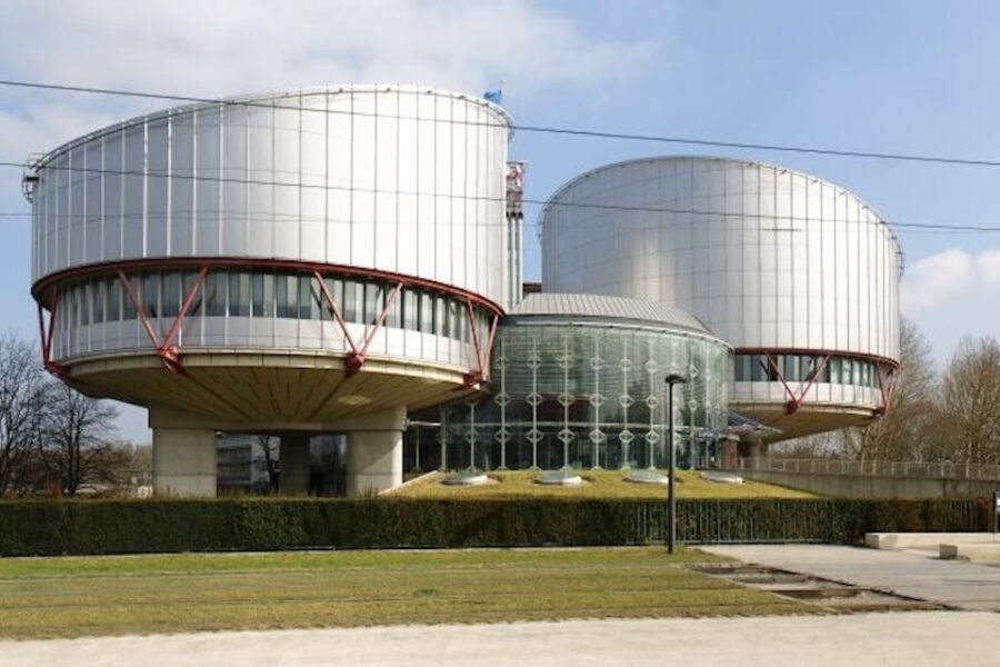 Het Europees Hof voor de Rechten van de Mens in Straatsburg.