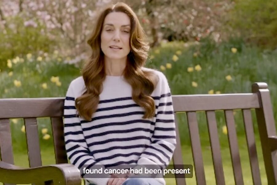 In een videopost op X onthulde Kate Middleton dat ze kanker heeft.