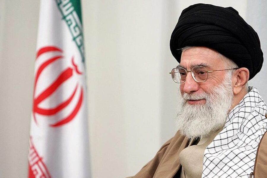 Ayatollah Ali Khamenei van Iran.