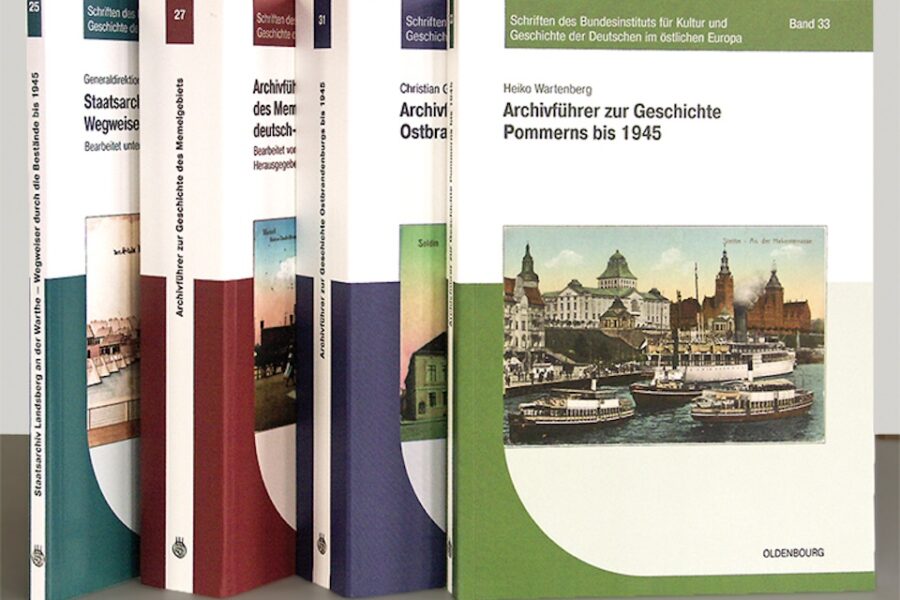 Enkele publicaties van het Bundesinstitut dat niet meer ‘der Duitsers’ mag
heten.